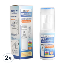 벽지 낙서 지우기 오염 벽지 클리너 얼룩 벽클리너 자국, 2개