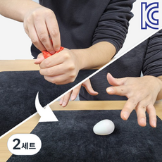 [KC인증] JL매직 스카프가 사라지고 계란이 나타나는 마술 계란나오는스카프(흰색계란), 2세트