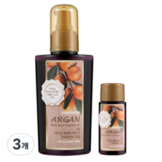 과일나라 컨퓸 아르간 화이트머스크 트리트먼트 에센스 헤어오일 120ml +25ml, 3개