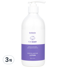 바르바라 베이비 에센셜 모이스처 고보습 로션, 3개, 500ml