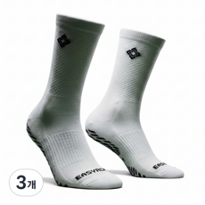 이지로치 논슬립 양말 축구 풋살 국가대표 하프삭스, 3개, 챔피언 Thin(얇은)