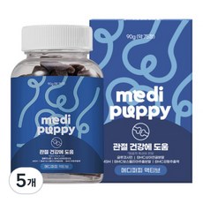 메디퍼피 리포좀 관절 염증 영양제 강아지 보스웰리아 노령견 노견 슬개골 강화 도움, 90g, 5개
