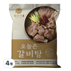 문천식의 가마솥 뼈없는 갈비탕(간편 상온보관), 4개, 600g