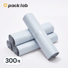 epacklab 화이트 택배봉투 0.07T 두꺼운 LDPE 이중 공압출 비침방지 방수 접착식 의류 포장봉투 비침 방지 내용물 보호 이중지 택배봉투, 300개