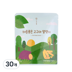 해를품은 국산 고구마말랭이, 30개, 60g
