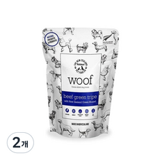 워프 비프 그린트라이프 동결건조 간식, 40g, 2개