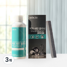 스텐연마제제거 스텐 스테인레스 세척제, 3개, 140ml