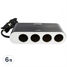 아이팝 스위치 USB 소켓, 6개, 4구