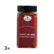 더테이스트랩 매운 고추 크러쉬드 레드페퍼, 3개, 170g
