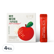 비영 애사비 크런치팝 / 입안에서 톡! / 간식처럼 맛있게 관리해요, 4박스, 20g