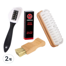 미루코 스웨이드 지우개 브러쉬 슈즈 클리너, 2개, A