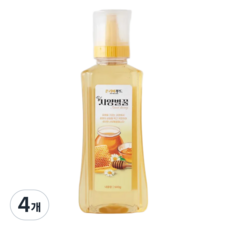 온리비푸드 순수 사양벌꿀, 4개, 500g