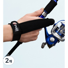 낚시용품 캐스팅 원투 장갑 3컬러, 블랙, 2개