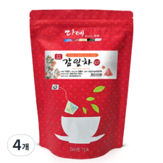 [본사직영] 다예 맛있는 100% 국산 감잎차 생분해 티백, 800mg, 4개, 50개입