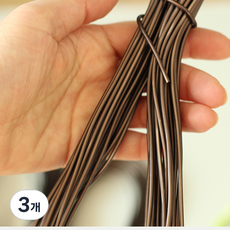 분재철사 가는 소분형 가든파릇 11m, 2.0mm, 3개