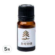 국내산 잎 편백오일, 5개, 10ml