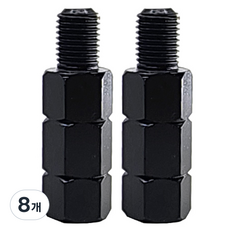 헤드웨이 오토바이 야마하 NMAX 사이드 미러 볼트 역역나사 10mm, 8개