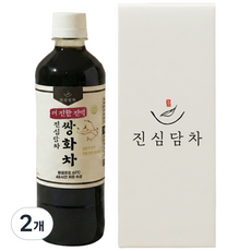 진심담차 쌍화차 진액 정읍 무설탕 수제 달임 전통차, 2개, 1개입, 530g