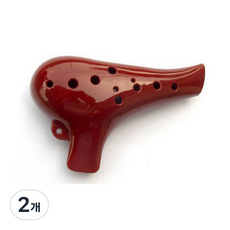 노블 오카리나 알토c, 노블리, 흑장미 유광, 2개