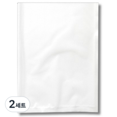 진공포장지 비닐 팩 가정용 파우치 28 x 37cm 40장, 2세트, 대형