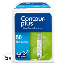 컨투어플러스 혈당측정검사지, 50개입, 5개