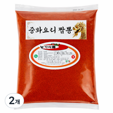 중화요리 짬뽕용 고운 고추가루 매운맛, 2개, 1kg