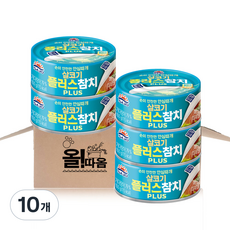 사조 대림 살코기플러스참치 안심따개, 100g, 10개