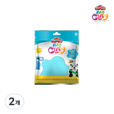 플레이도 에어클레이 2온즈 (8색상 선택), 2개, 라이트블루