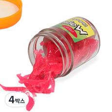 매직 루어 / 민물 새우 1.2인치 / 2병 한세트 한병 약 70마리 리얼 크릴 / 대용량 웜 / 축광 야광 / 볼락 웜 각종 미끼 대용 / 어린이 여성 미끼
