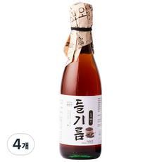 류명가 들기름, 4개, 350ml