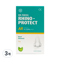 닥터타이스 리노프로텍트 AR 코 점막 보호 연고 집먼지 꽃가루 차단 비연고, 3개