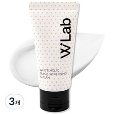 더블유랩 화이트홀릭 미백크림, 50ml, 3개