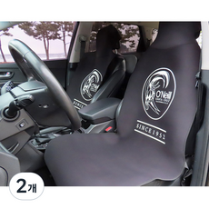 [ONKR / O'NEILL] 차량용 오염방지 네오프렌 방수 보호매트 카시트, 2개, 블랙_오닐 오리지날 19521 OG