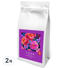 수미커피 에티오피아 아바야 게이샤 G1 내추럴 스페셜티 원두, 500g, 2개, 홀빈(분쇄안함)