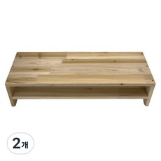 원목 모니터 받침대, A-6삼나무 와이드2단65cm, 2개