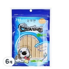 카리에스 강아지 먹는 치약껌, 치즈, 100g, 6개 치즈, 100g, 6개