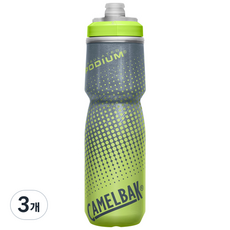 카멜백 포디엄 칠 24oz / 자전거 보냉물통, 옐로우 도트, 3개