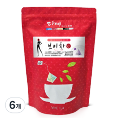 [본사직영] 다예 맛있는 보이차 생분해 삼각티백, 1g, 50개입, 6개