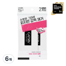 갸스비 오일크리어 필름, 70매입, 6개