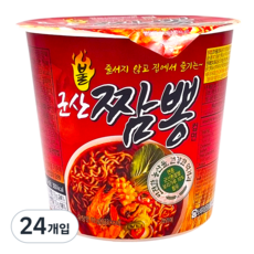 군산원예농협 군산불짬뽕 컵라면 6개입, 4박스