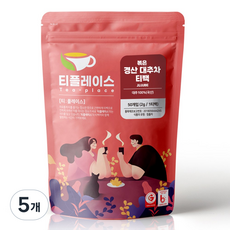 티플레이스 국산 100% 볶은 경산대추차 삼각티백 전통차 허브차, 2g, 5개, 50개입