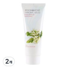 푸드어홀릭 모이스처 핸드크림 아카시아, 100ml, 2개