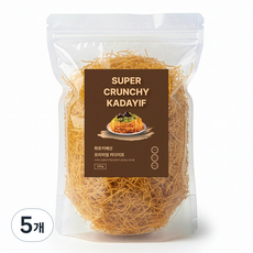 [당일배송] 터키산 구운카다이프 두바이쫀득쿠키 재료, 200g, 5개
