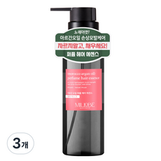 밀로베 아르간 오일 퍼퓸 헤어 에센스, 3개, 100ml