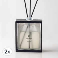 에룸포 블랙 오브제 프리미엄 디퓨저 인테리어 파우치 방향제, 2개, 250ml, 에룸포블라썸