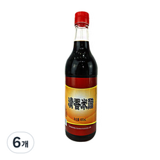 (배터짐) 뉴 정점 청향쌀식초 청향미추, 6개, 480ml
