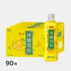 (배터짐) 중국배음료 캉스푸 빙탕쉐리 빙탕설리, 90개, 500ml