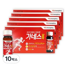 광동 가네스알파 50병 L-아르기닌 2000mg, 1L, 10박스