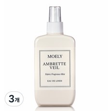민트 모엘리 섬유향수 드레스퍼퓸 섬유탈취제, 3개, 250ml