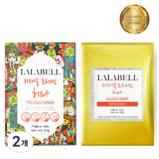 라라벨 천연헤나 가루 염색약, 내추럴오렌지, 2개